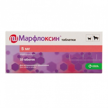 Марфлоксин табл., 5 мг №10