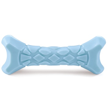 Игрушка PUPPY для щенков из термопластичной резины "Косточка голубая", Триол