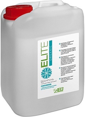 Шампунь Elite Organic гипоаллергенный для кошек и котят, 5 л