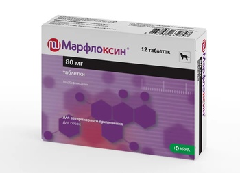 Марфлоксин табл., 80 мг №12