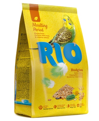 Рио для волнист попугаев в период линьки 500 г
