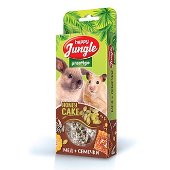 Happy Jungle Престиж Корзинки для грызунов мед+семечки, 3 шт.
