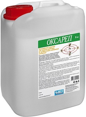 Оксареп (в 1 мл: оксамат-200 мг) - репеллентное средство для защиты животных от кровососущих двукрылых насекомых