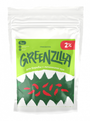 Гринзилла Greenzilla для борьбы с личинками мух 2%, 5 кг