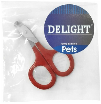 Когтерез-ножницы DeLIGHT малый для кошек в пакете 2004-08
