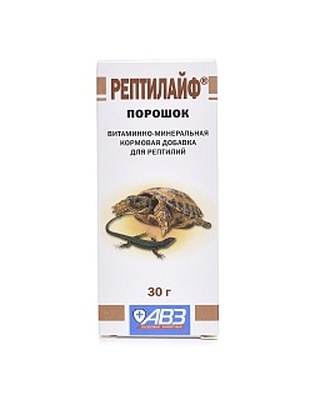 Рептилайф витаминно-минеральная добавка для рептилий, порошок 30 г