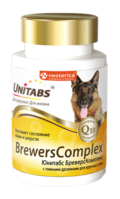 UT BrewersComplex с Q10 для круп собак