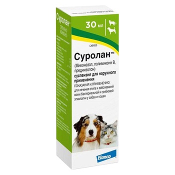 Суролан капли ушные 30 (мл)