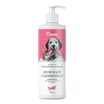 Шамп. "Нежный" для щенков и котят 400 мл
